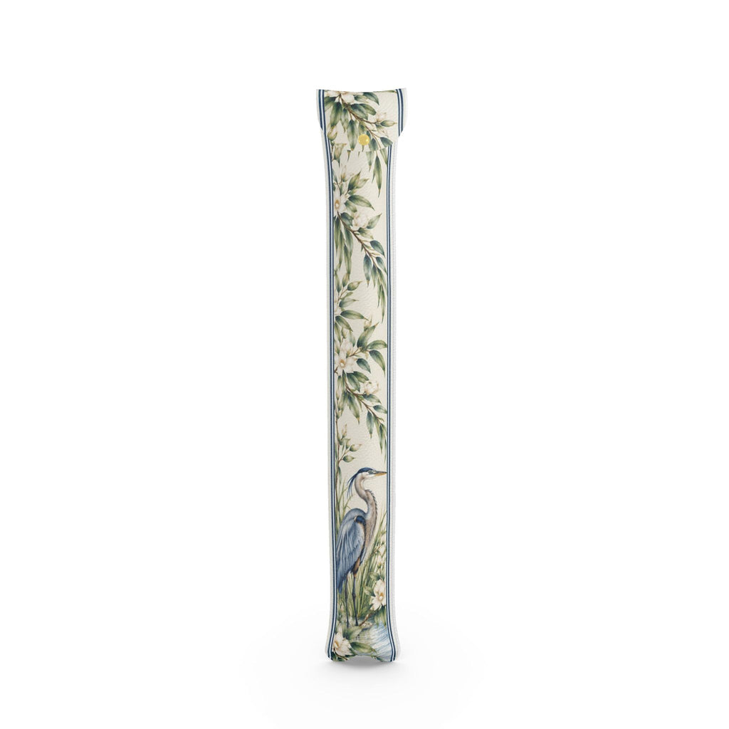 Mahjong mat dust bag, Blue Herons design