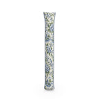 Mahjong mat dust bag, Blue & Green Chinoiserie design, back view