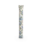 Mahjong mat dust bag, Blue, Green & Pink Chinoiserie design, back view
