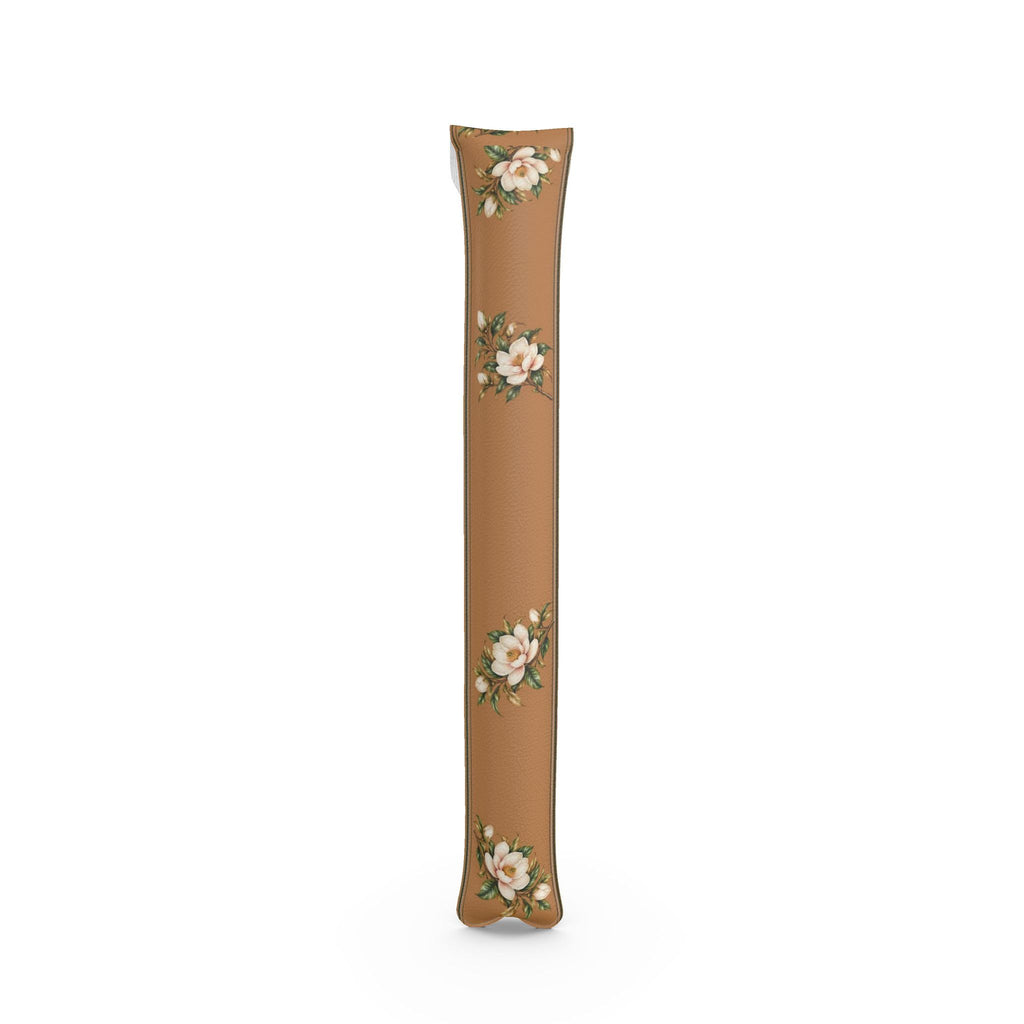 Mahjong mat dust bag, Magnolias design, back view