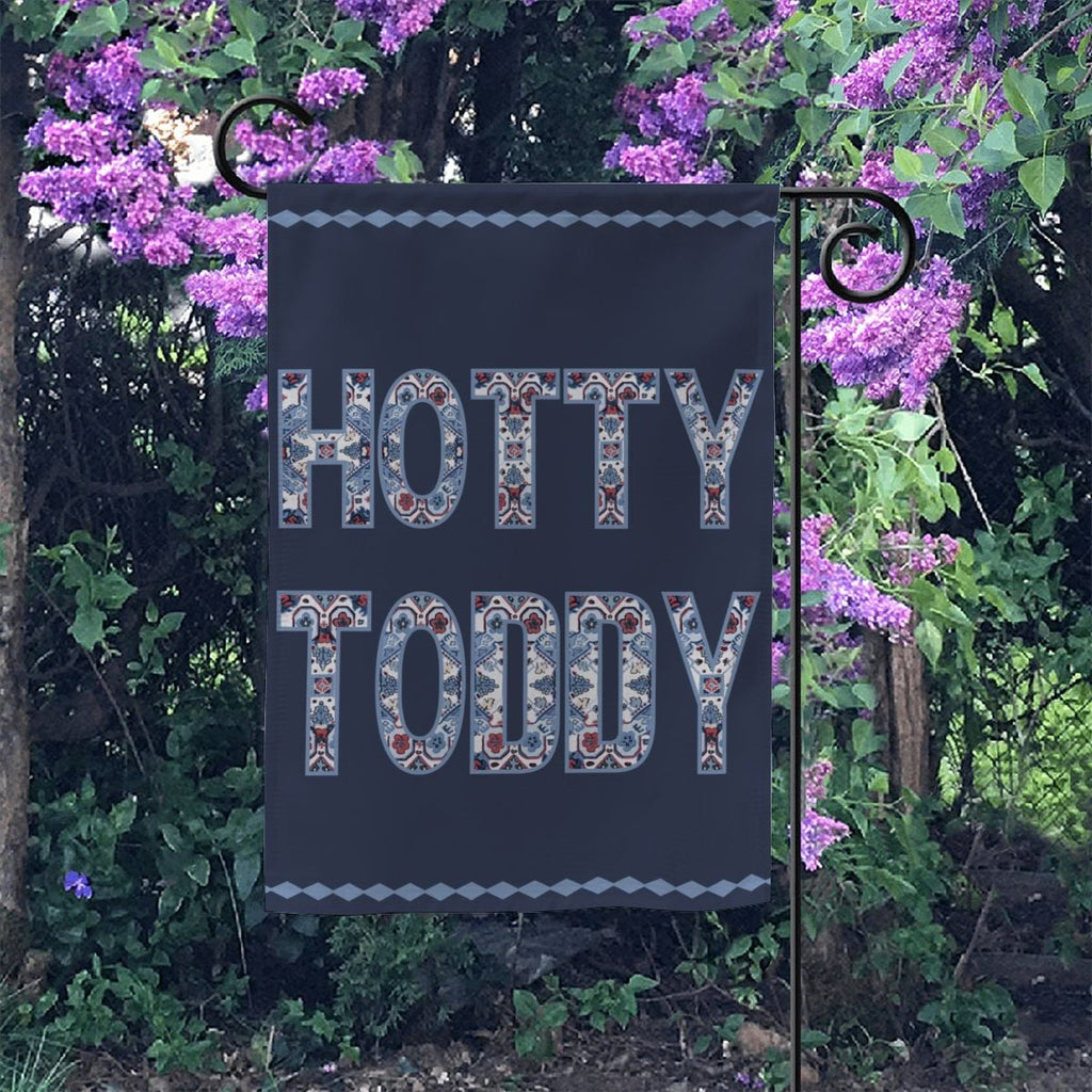 Hotty Toddy! Garden Flag_Navy | Garden Flag 12"x18" (Made in USA)