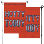 Hotty Toddy! garden flag, red, view 3