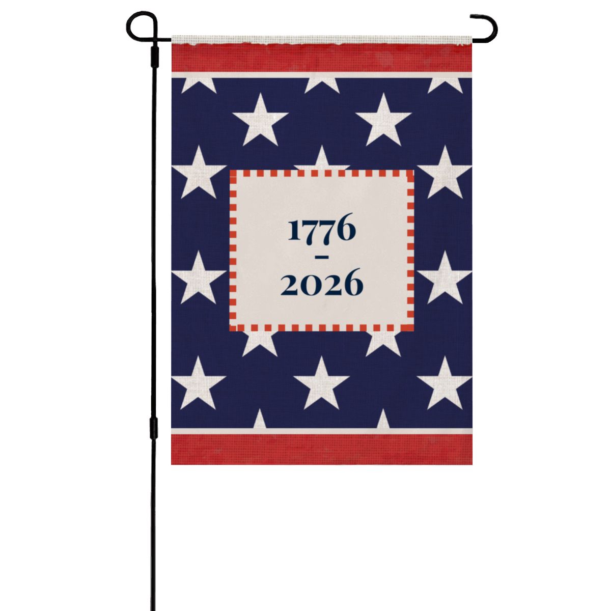 Happy Birthday, America! Garden Flag 12"x18" (Made in USA)