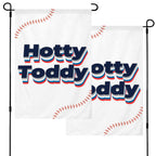 Hotty Toddy! baseball garden flag, view 3