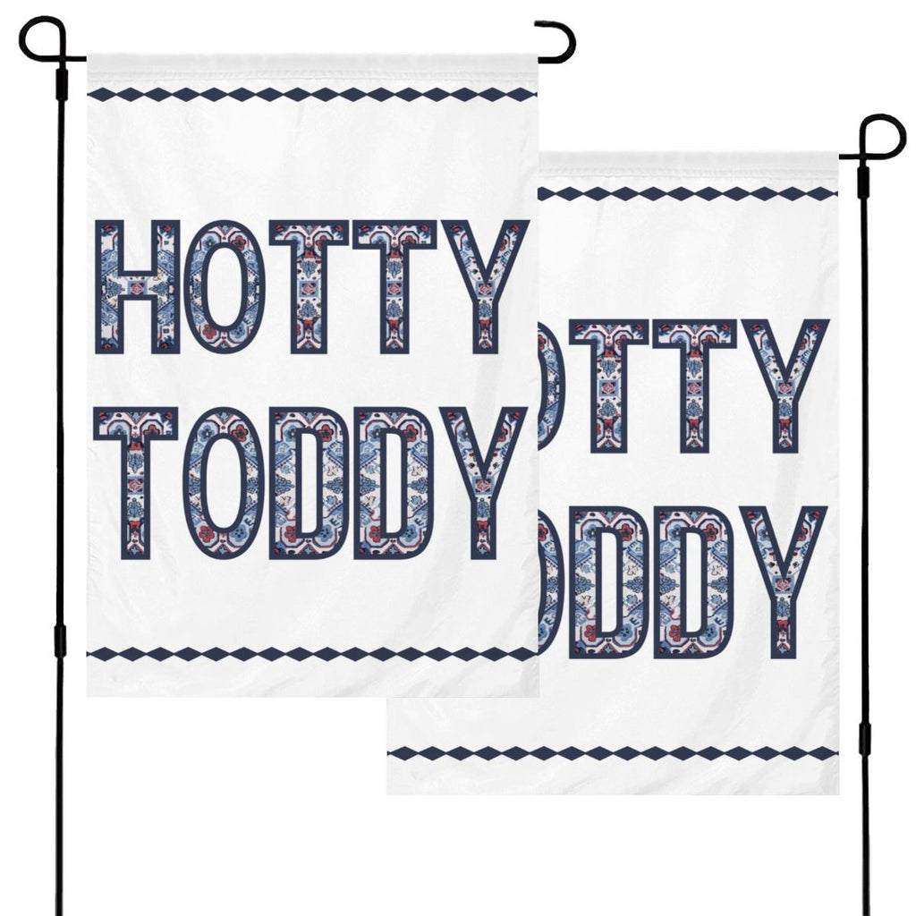Hotty Toddy! Garden Flag_White| Garden Flag 12"x18" (Made in USA) Garden Flag