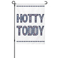Hotty Toddy! Garden Flag_White| Garden Flag 12"x18" (Made in USA) Garden Flag