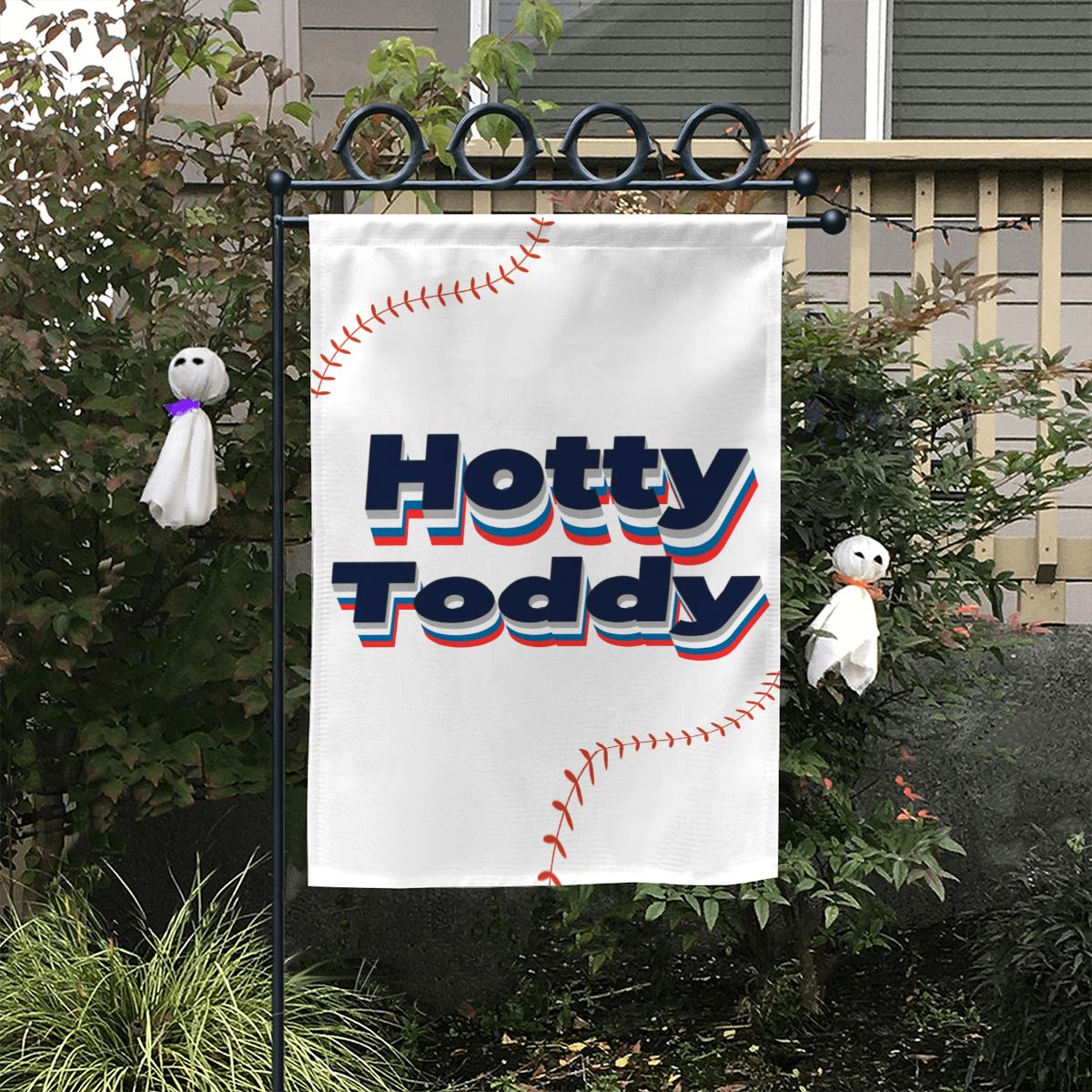 Hotty Toddy! Garden Flag_Baseball | Garden Flag 12"x18" (Made in USA) Garden Flag