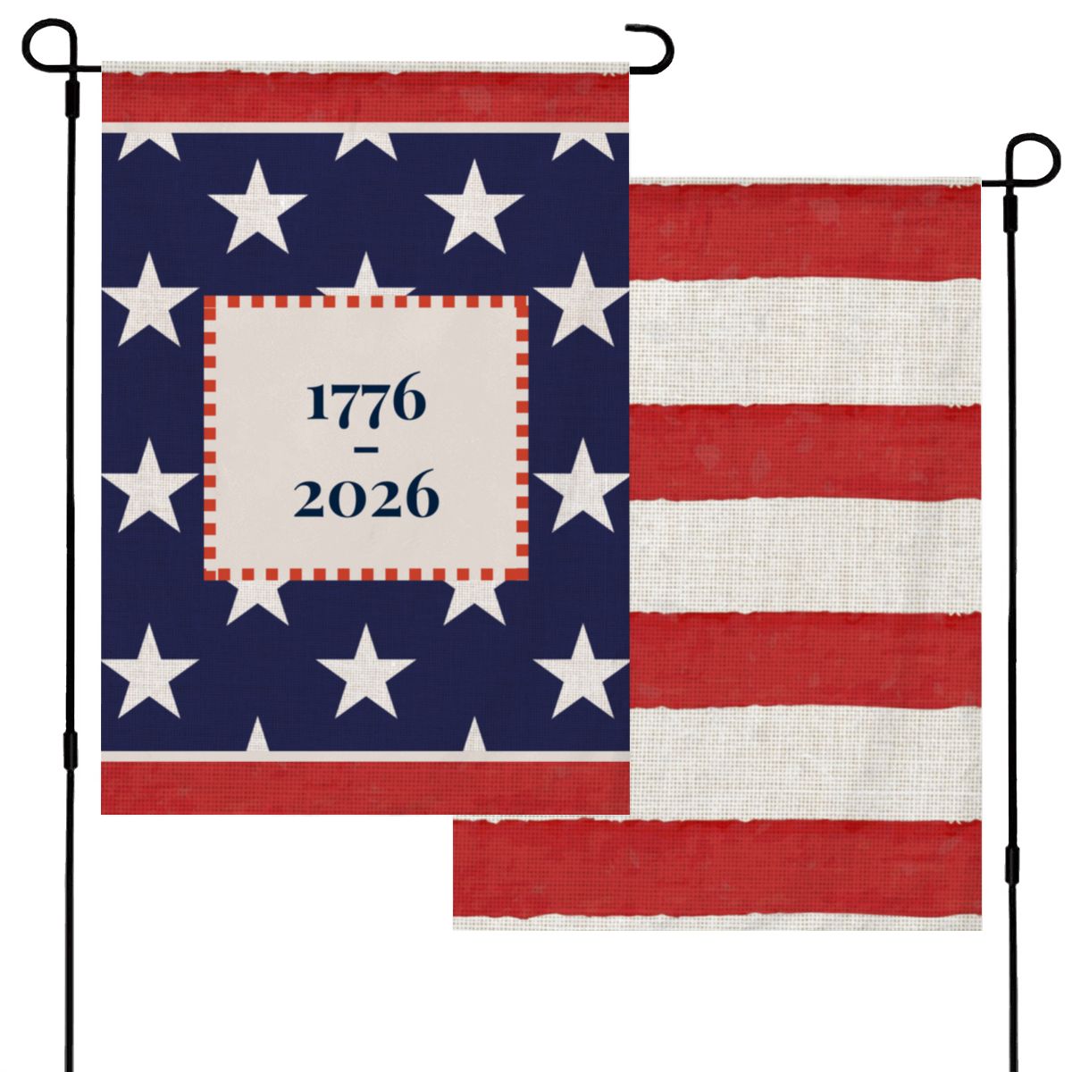 Happy Birthday, America! Garden Flag 12"x18" (Made in USA)