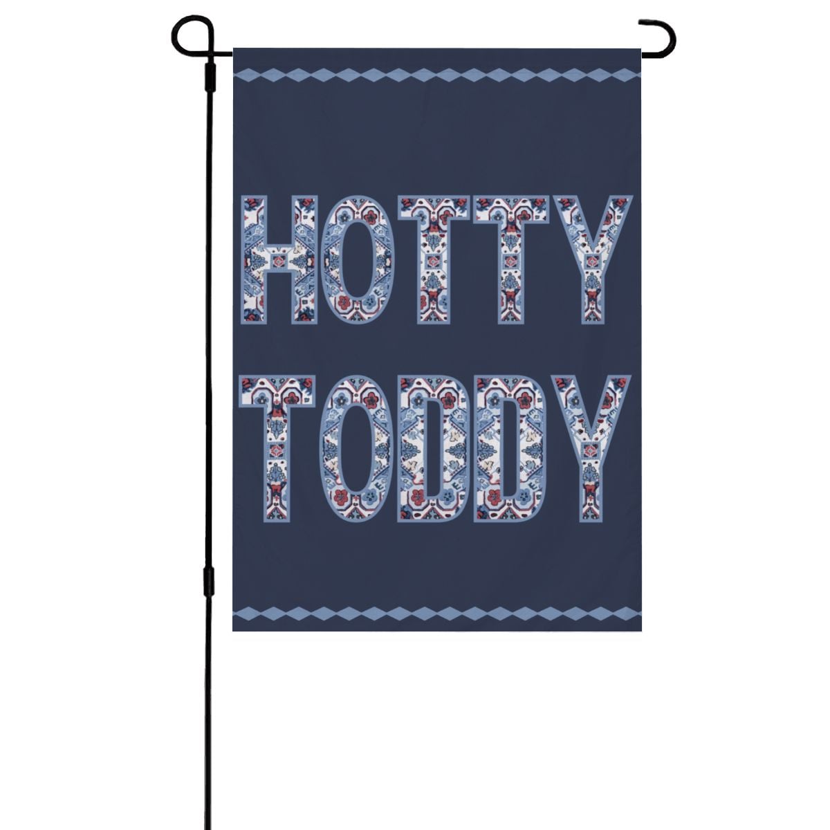 Hotty Toddy! Garden Flag_Navy | Garden Flag 12"x18" (Made in USA)