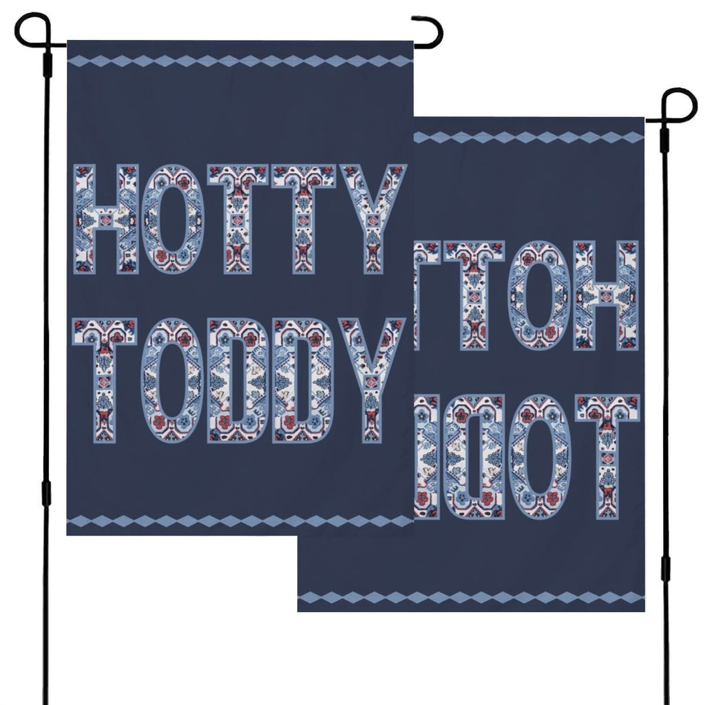Hotty Toddy! Garden Flag_Navy | Garden Flag 12"x18" (Made in USA)